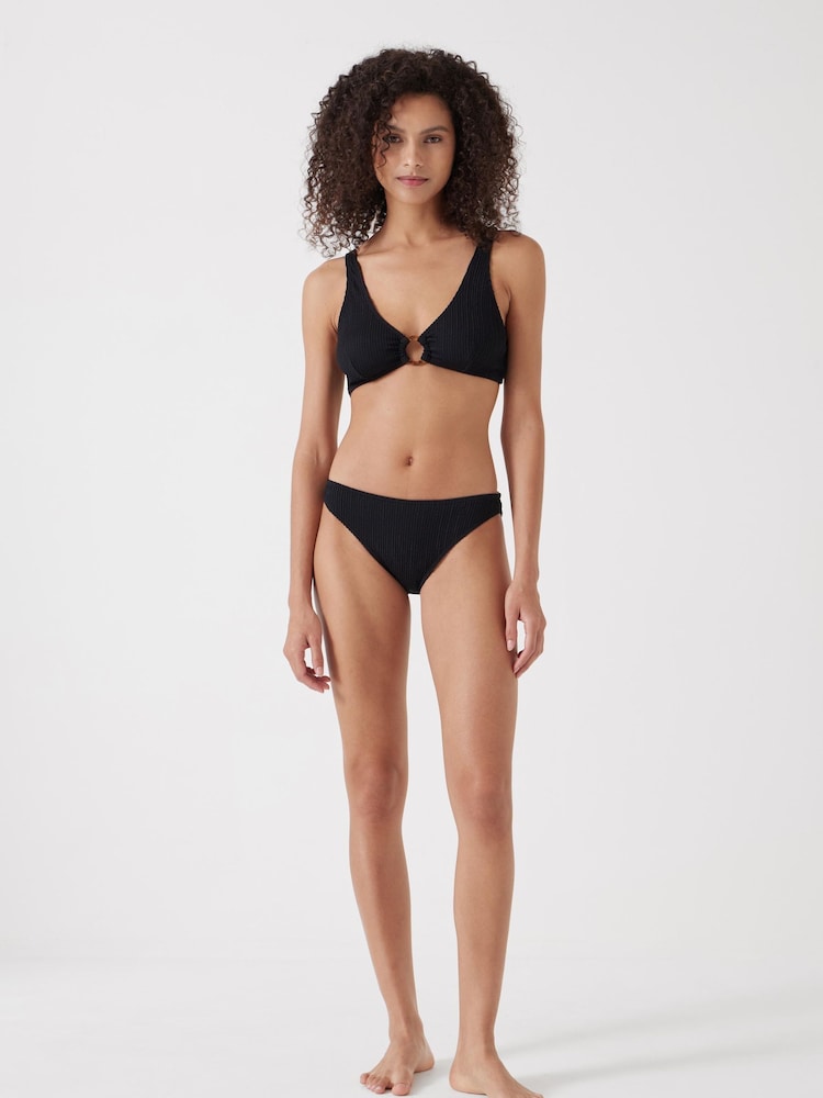Hush Cally Classic Texture Bikini Bottoms - Image 2 of 4