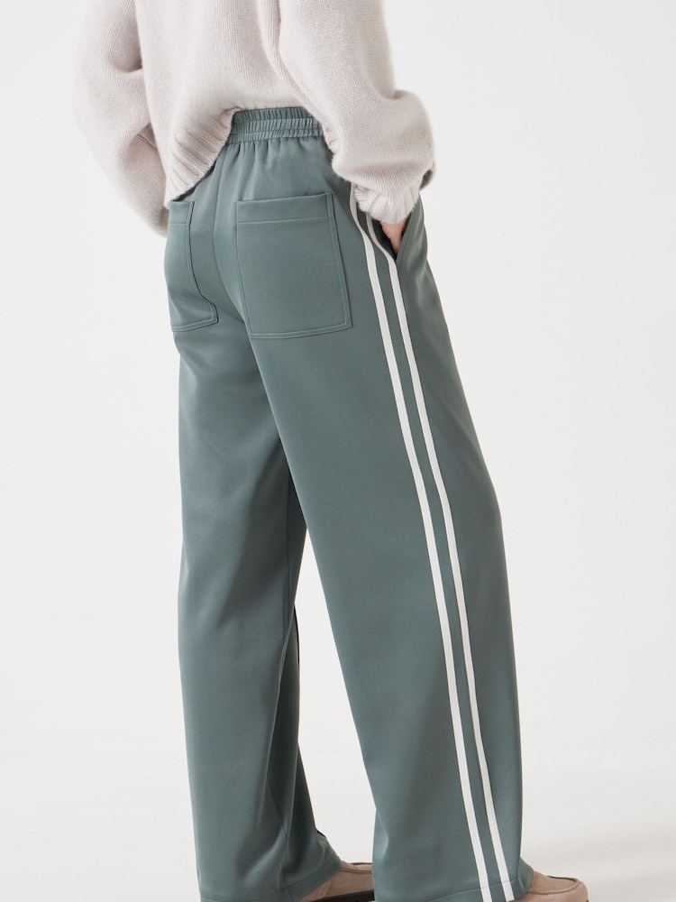 Hush Green Harrison Side Stripe Joggers - Image 2 of 4