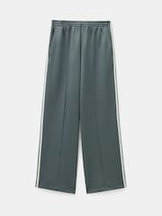 Hush Green Harrison Side Stripe Joggers - Image 4 of 4