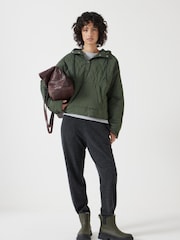Hush Green Briar Pop Over Puffer Jacket - Image 3 of 4