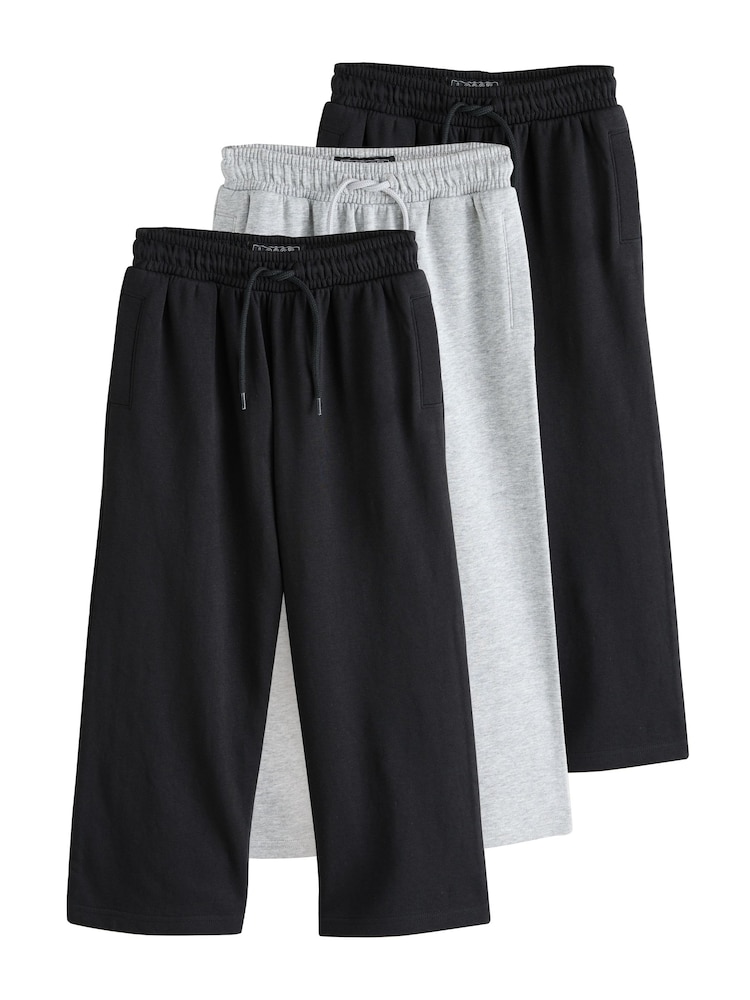 Preto/Cinza - Pacote Joggers 3 (3-16anos) - Imagem 7 de 7