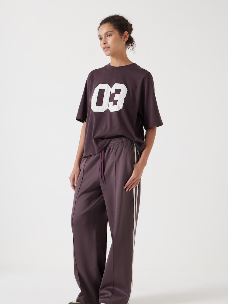 Hush Brown Collegiate Graphic Print T-Shirt - Image 2 of 4
