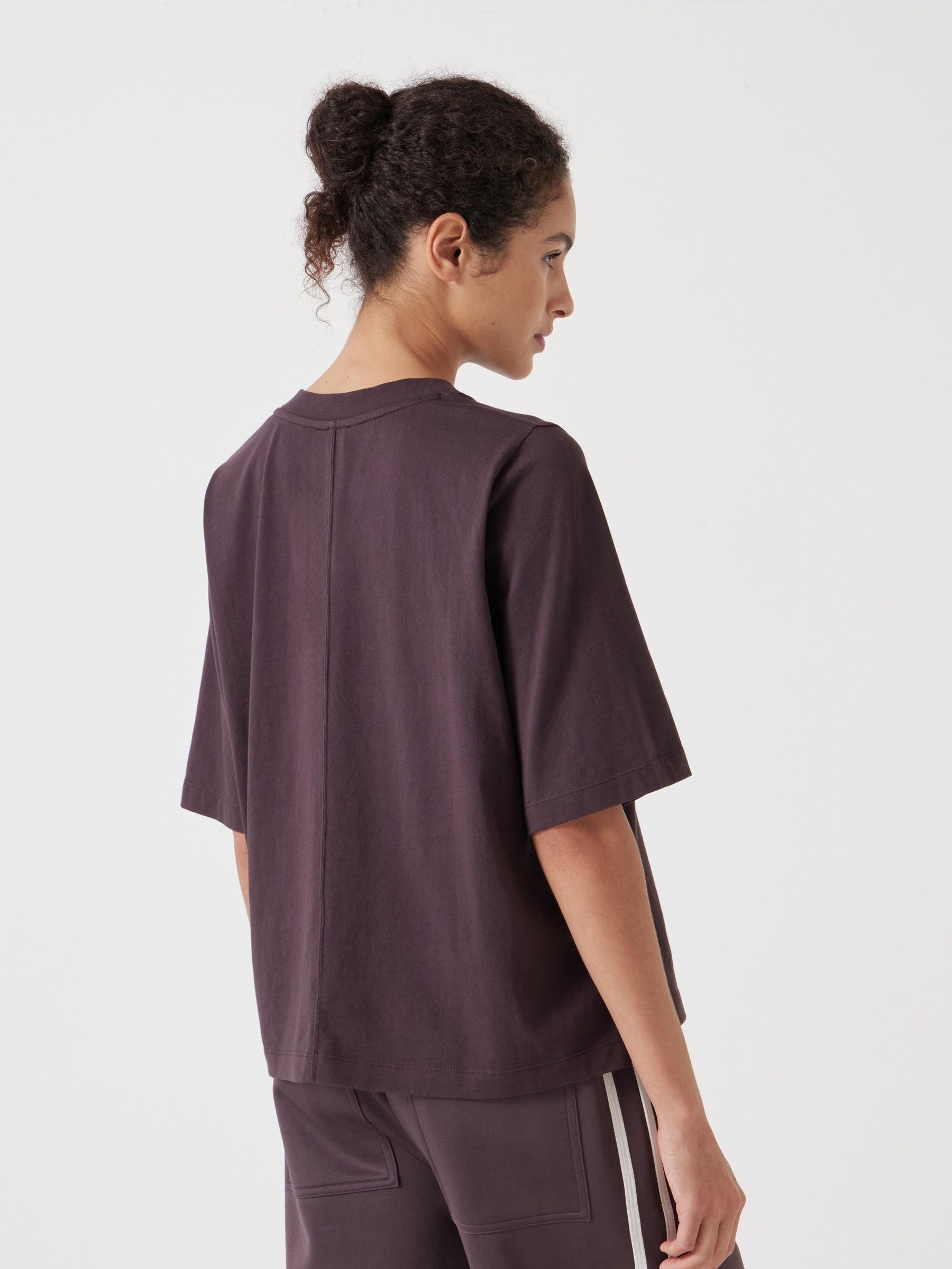 Buy Hush Brown Collegiate Graphic Print T-Shirt from the Next UK