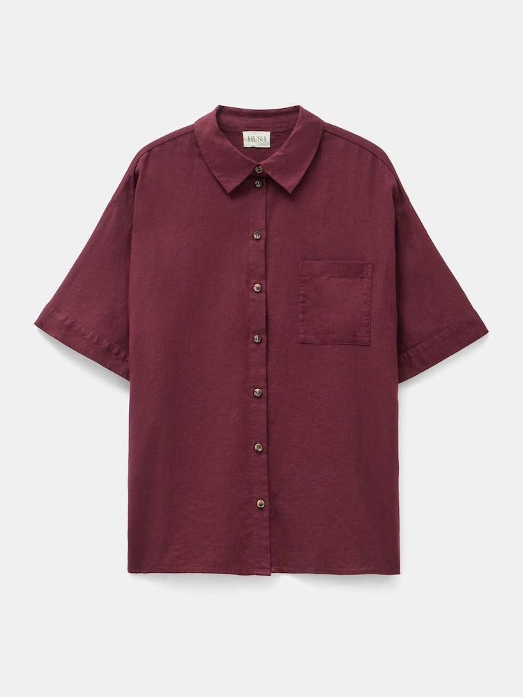 Camisa en mezcla de lino Lana de Hush - Imagen 4 de 4