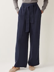 Monsoon Blue Scarlet Trim Trousers - Image 2 of 4