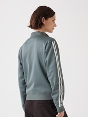 Hush Green Blue Zanna Zip Up Sweatshirt - Image 2 of 4
