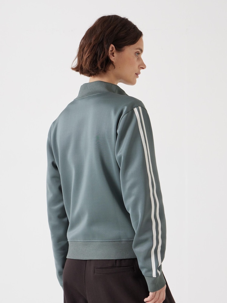 Hush Green Blue Zanna Zip Up Sweatshirt - Image 2 of 4