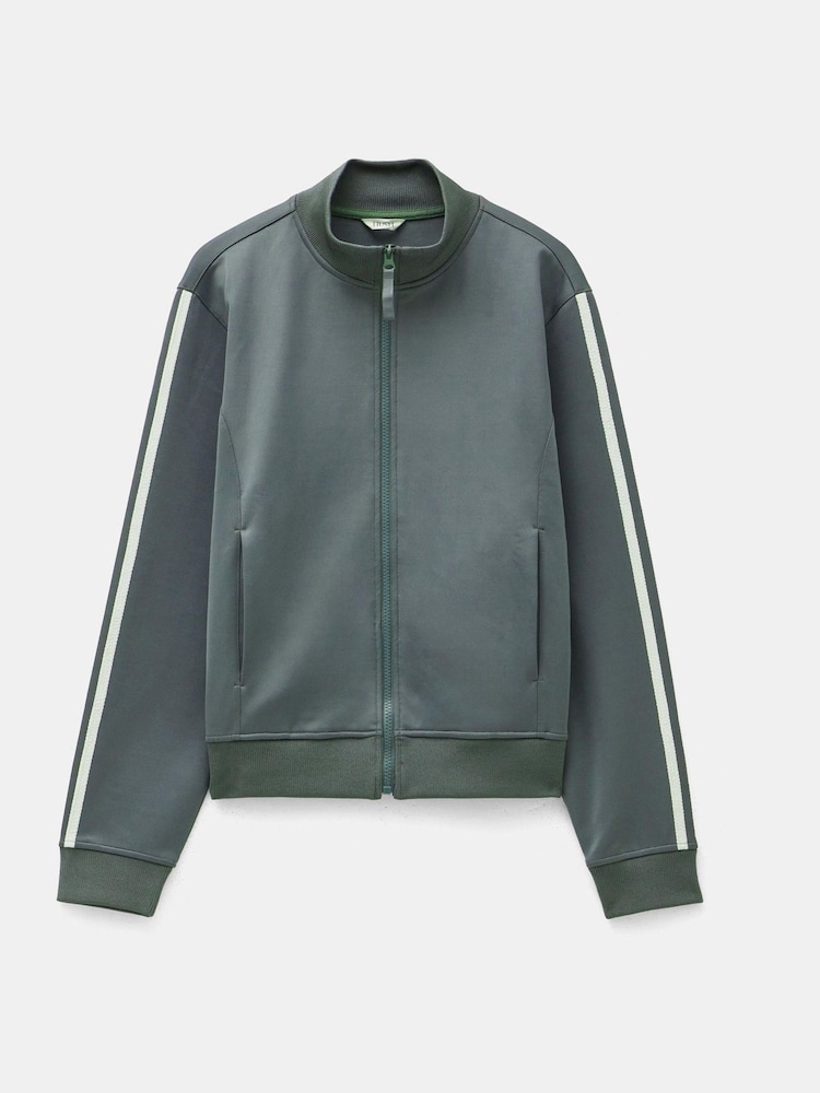 Hush Green Blue Zanna Zip Up Sweatshirt - Image 4 of 4