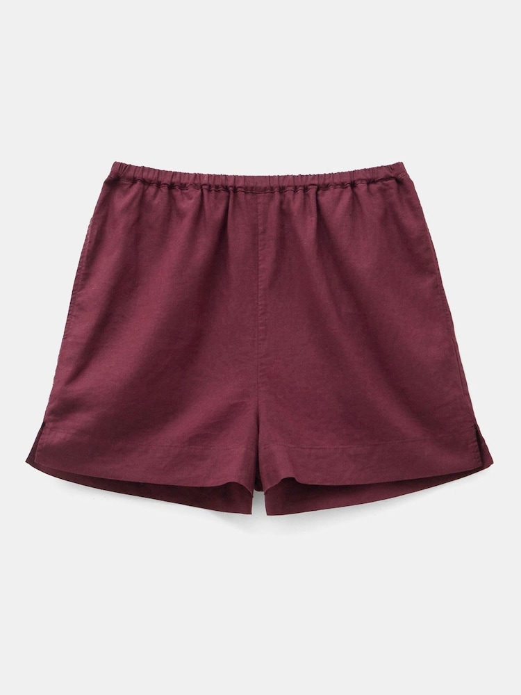 Hush Lana Linen Blend Shorts - Imagen 4 de 4