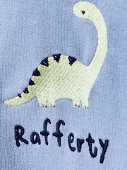 My 1st Years Personalised Dinosaur Design 100% Cotton Sweatshirt - Image 2 of 6