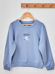 My 1st Years Personalised Space Design 100% Cotton Sweatshirt - Image 1 of 6