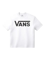 Vans Mens Classic Short Sleeve White T-Shirt - Imagen 1 de 1