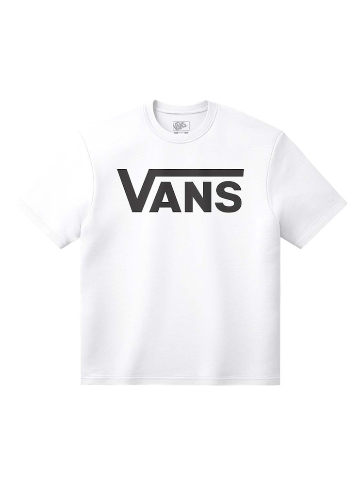 Vans Mens Classic Short Sleeve White T-Shirt - Imagen 1 de 1