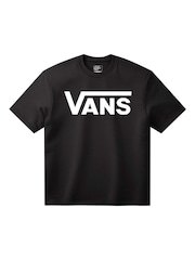 Vans Mens Classic Short Sleeve Black T-Shirt - Imagen 1 de 1