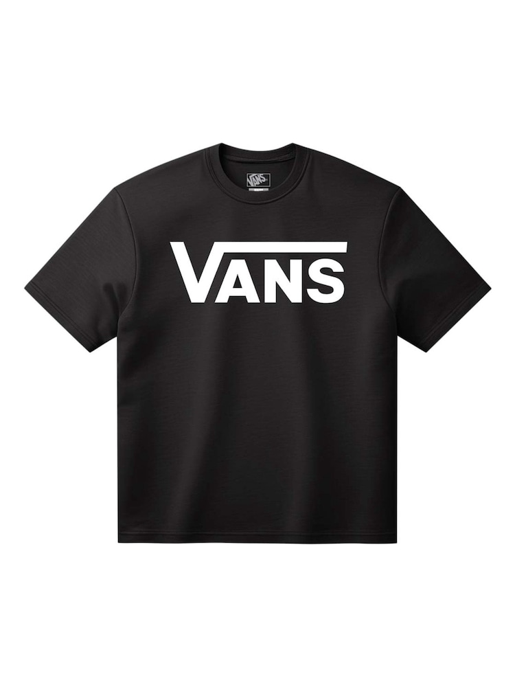 Vans Mens Classic Short Sleeve Black T-Shirt - Imagen 1 de 1