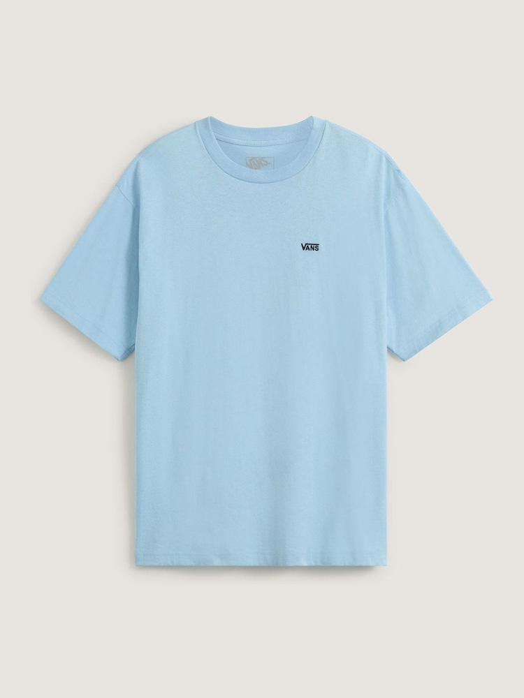 Vans Mens Left Chest II Long Sleeve White T-Shirt - Image 1 of 2