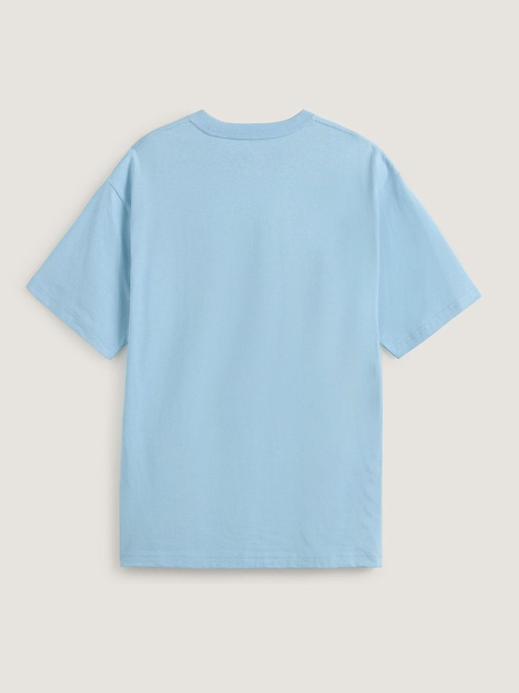 Vans Mens Left Chest II Long Sleeve White T-Shirt - Image 2 of 2