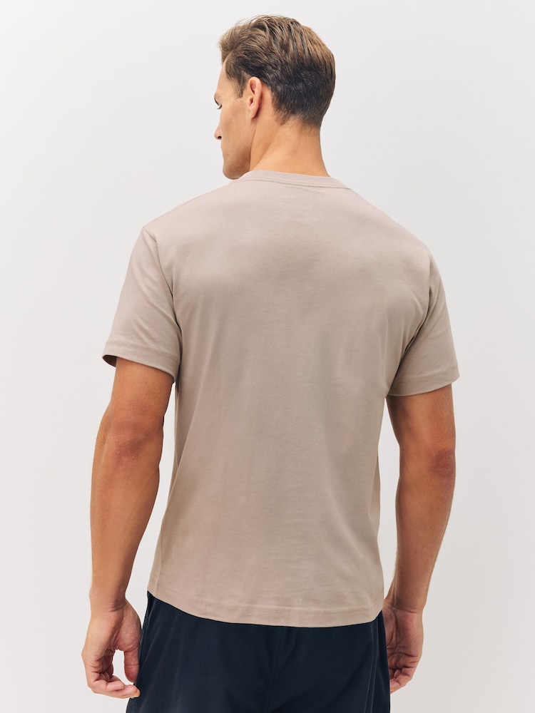 Vans Mens Left Chest Short Sleeve Brown T-Shirt - Image 2 of 4