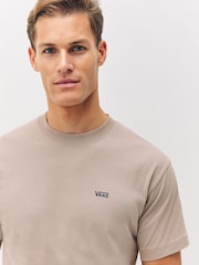 Vans Mens Left Chest Short Sleeve Brown T-Shirt - Image 3 of 4