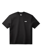 Vans Mens Left Chest Short Sleeve Black T-Shirt - Image 1 of 1