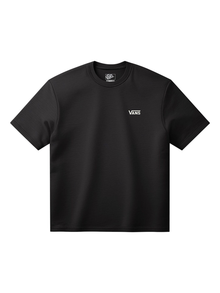 Vans Mens Left Chest Short Sleeve Black T-Shirt - Image 1 of 1