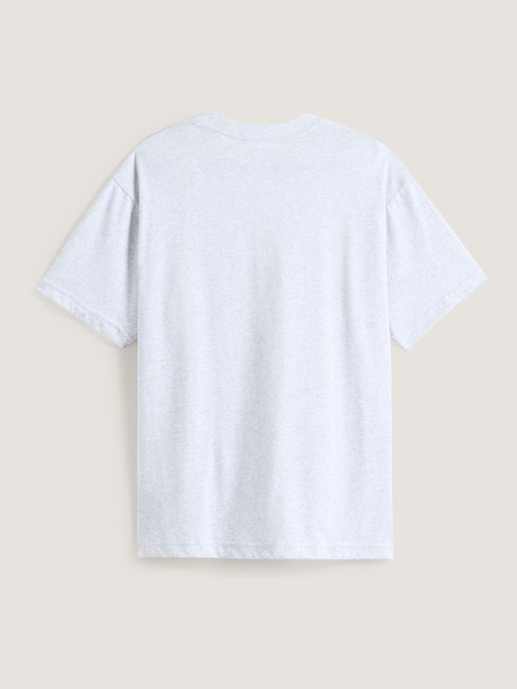 Vans Mens Grey Salton Loose Fit Short Sleeve T-Shirt - Image 2 of 2 Vans Mens Grey Salton Loose Fit Short Sleeve T-Shirt - Image 2 of 2