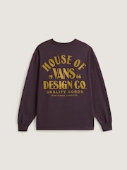Vans Brown House of Long Sleeve T-Shirt - Image 2 of 2