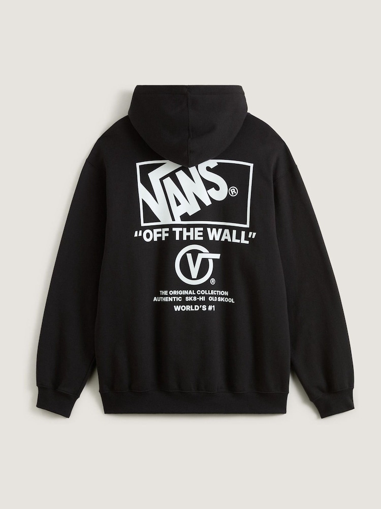 Vans Mens Stockpile Pullover Black Hoodie - Image 2 of 2