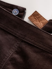 Chocolate Brown N. Premium Cord Column Skirt - Image 6 of 7