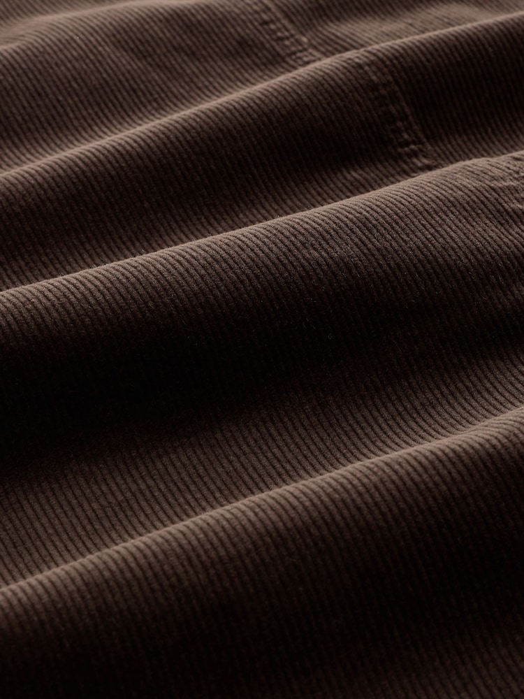 Chocolate Brown N. Premium Cord Column Skirt - Image 7 of 7