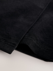 Preto - Mini saia wrap com cordão - Imagem 3 de 3