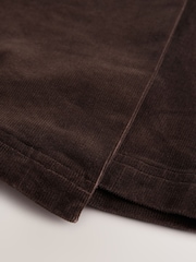 Chocolate marrom - Mini saia wrap com cordão - Imagem 7 de 8