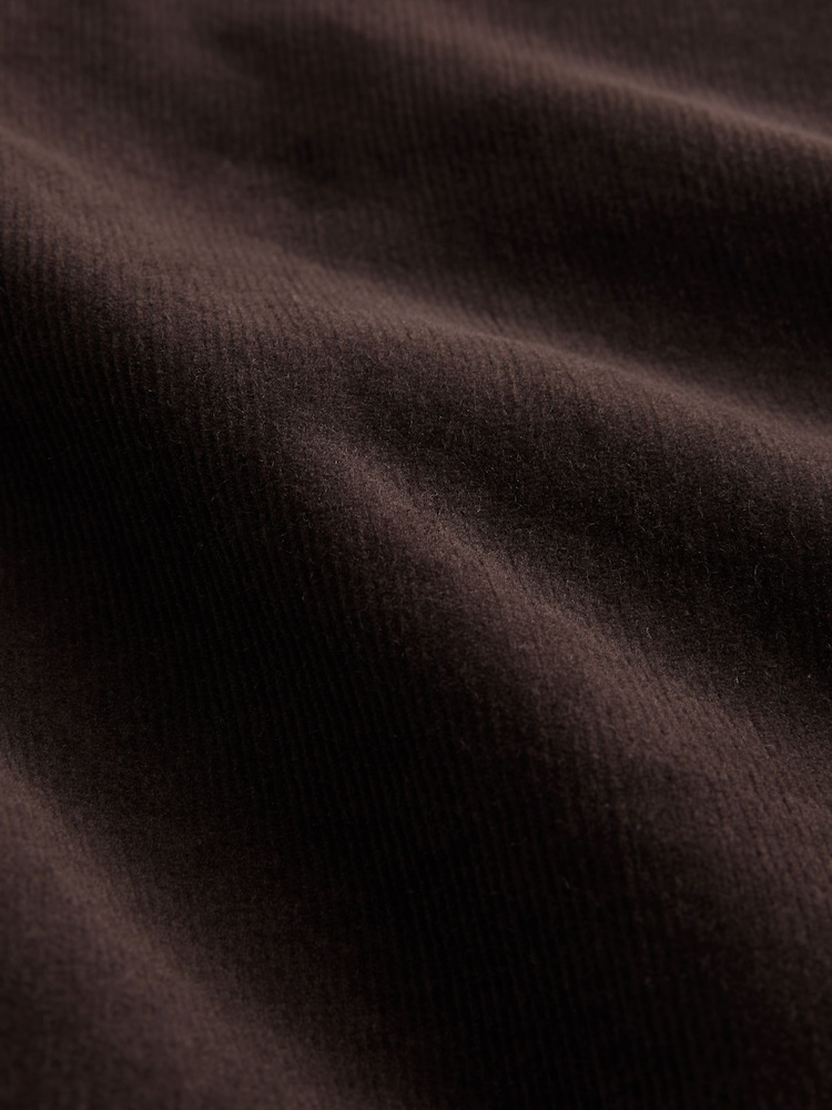 Chocolate marrom - Mini saia wrap com cordão - Imagem 8 de 8