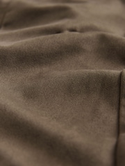 Khaki Green Suedette Pencil Skirt - Image 6 of 7