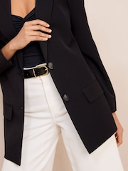 Friends Like These Black Boyfriend Premium Tailored Blazer - Image 3 of 5