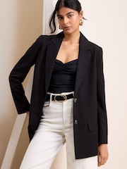 Friends Like These Black Boyfriend Premium Tailored Blazer - Image 4 of 5