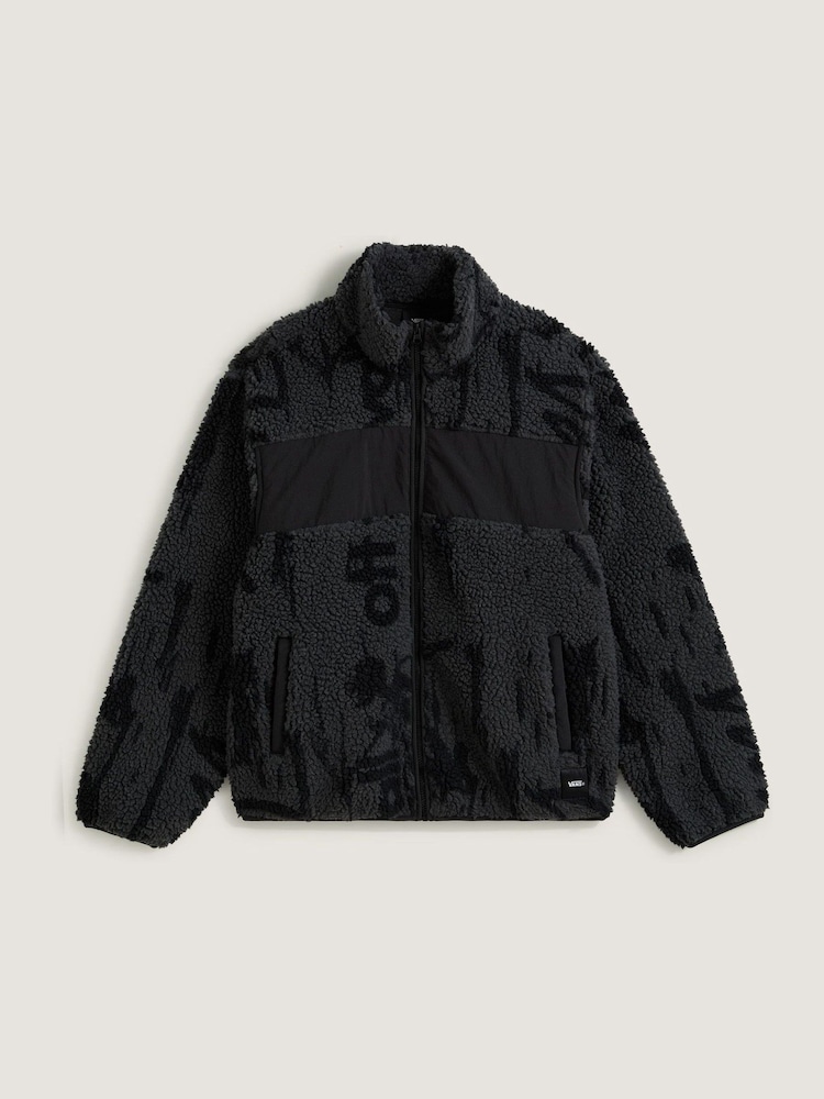 Vans Black Stiller Sherpa Full Zip - Image 2 of 2