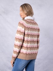Lakeland Clothing Lily Striped Jumper - Image 5 of 7