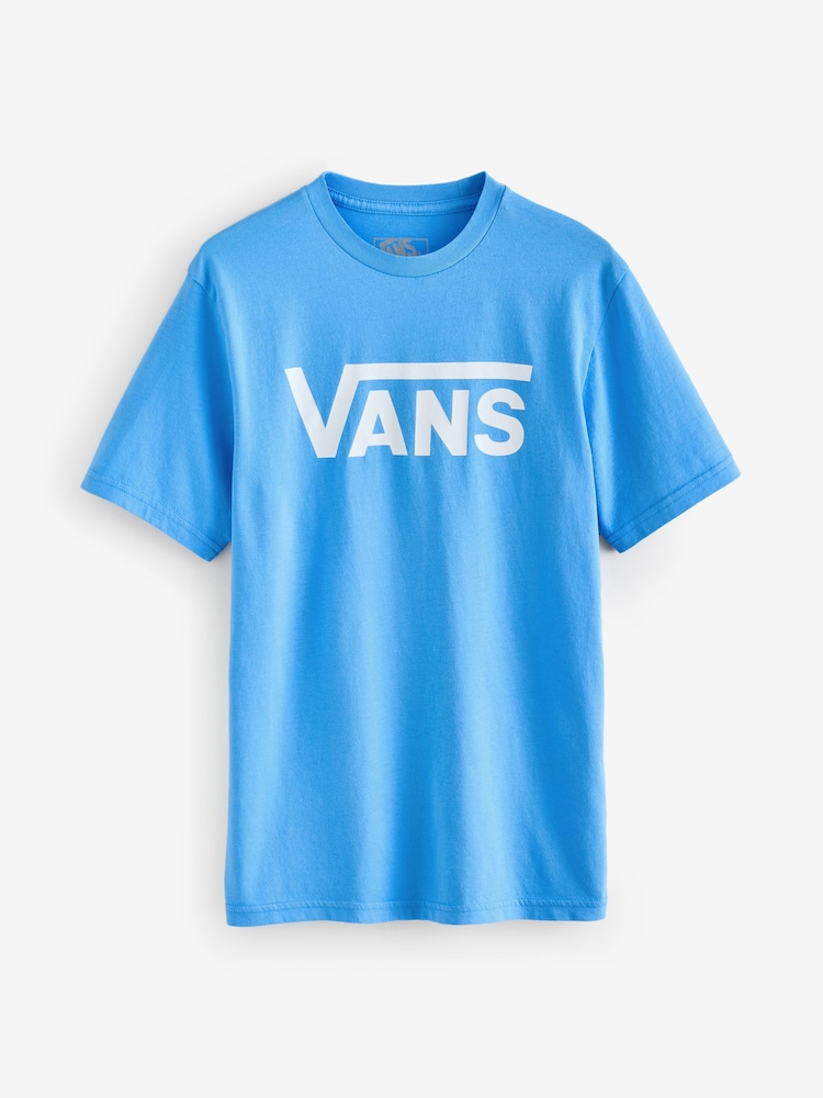 Vans Boys Blue Classic Short Sleeve T-Shirt - Image 1 of 1