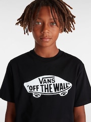 Vans Boys Style 76 Short Sleeve Black T-Shirt - Image 4 of 9