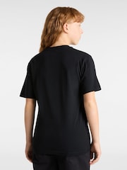 Vans Boys Style 76 Short Sleeve Black T-Shirt - Image 6 of 9