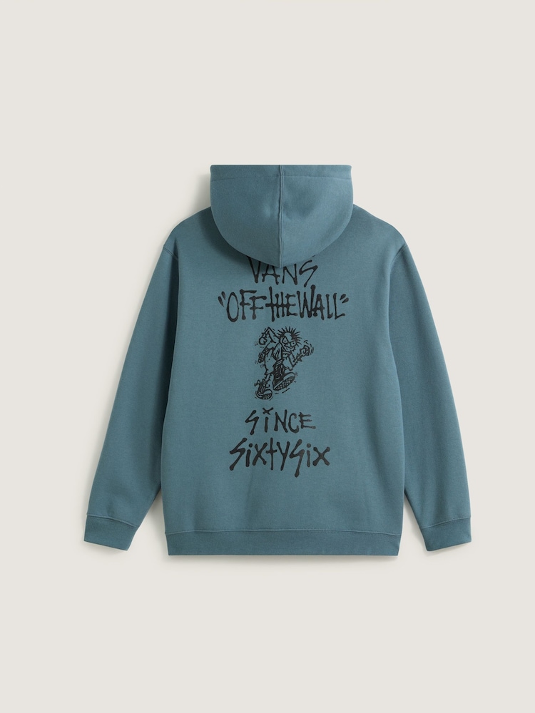 Vans Boys Grey Let Loose Pullover Hoodie - Image 2 of 2