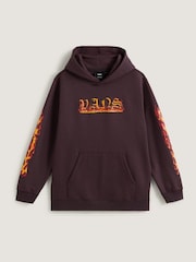 Vans Boys Inferno Pullover Brown Hoodie - Image 1 of 2