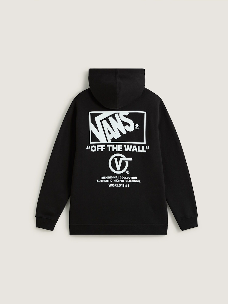 Vans Boys Stockpile Pullover Black Hoodie - Image 2 of 2