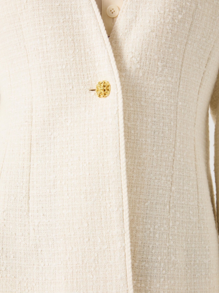LK Bennett Chloe Cotton Blend Tweed Single Breasted Jacket - Imagen 7 de 7 LK Bennett Chloe Cotton Blend Tweed Single Breasted Jacket - Imagen 7 de 7