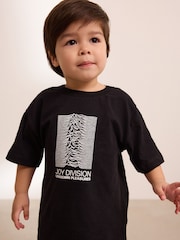Noir - T-shirt Joy Division imprimé au dos à manches courtes (3mois -7ans) - Image 1 of 6