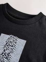 Noir - T-shirt Joy Division imprimé au dos à manches courtes (3mois -7ans) - Image 4 of 6