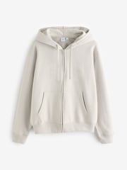 Gap Cream Vintage Logo Zip Up Hoodie - Image 1 of 4