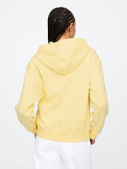 Gap Yellow Vintage Logo Zip Up Hoodie - Image 2 of 5