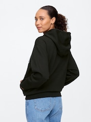 Черный - Худи на молнии с логотипом Gap Vintage - Image 2 of 5